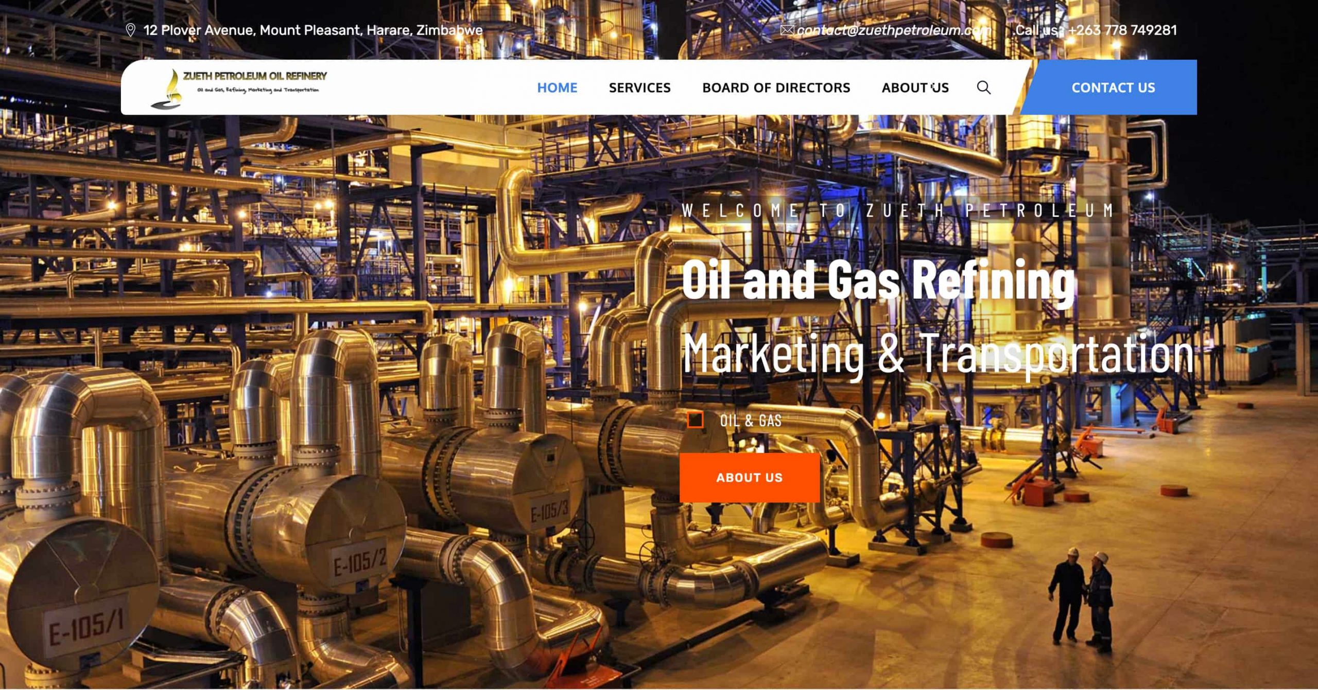 Case study Zueth Petroleum (PVT) Ltd - Oil Gas, Refining, Marketing Transportation - Zueth Petroleum Private L min